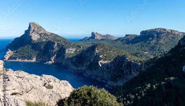 Obraz Es Colomer Viewpoint in Mallorca