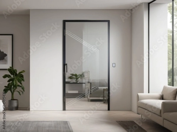 Obraz mirror door