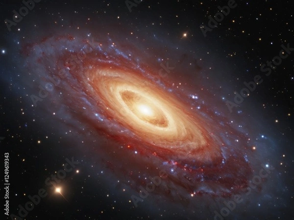 Obraz galaxy in space