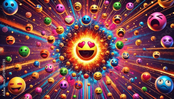 Obraz Explosion of Emotions