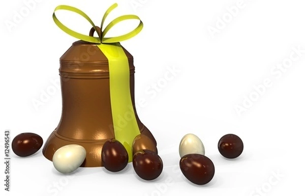 Obraz paques chocolat