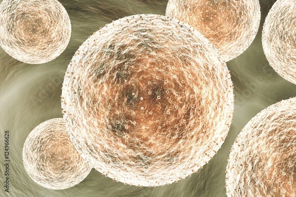 Obraz Chlamydia trachomatis 3D illustration