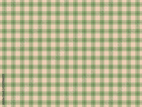Obraz Plaid Fabric Pattern Background Vector