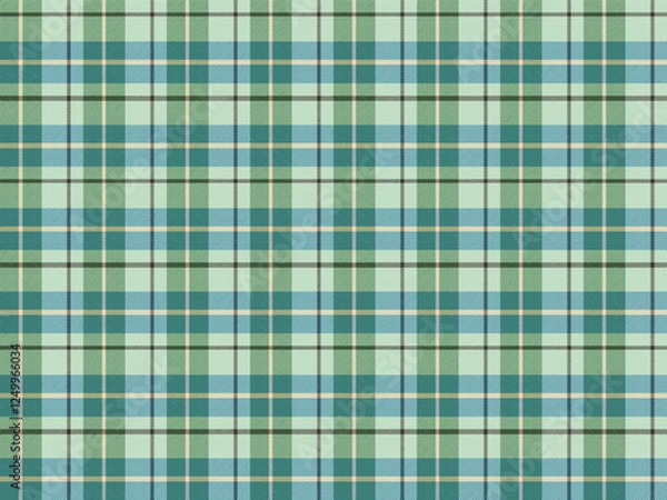 Obraz Plaid Fabric Pattern Background Vector