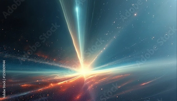 Obraz The Enigmatic Glow of a Distant Pulsar