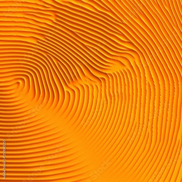 Obraz Abstract Orange Fingerprint Texture Background