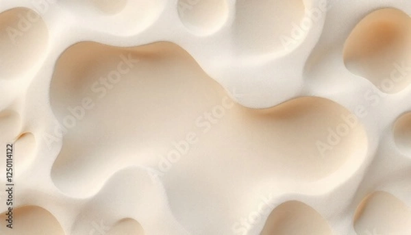 Fototapeta Eroded Sandstone, Soft Curves and Natural Patterns in Stone