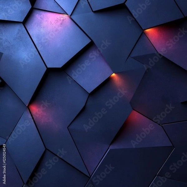 Fototapeta minimal photostock of a  Black deep purple abstract modern background for design