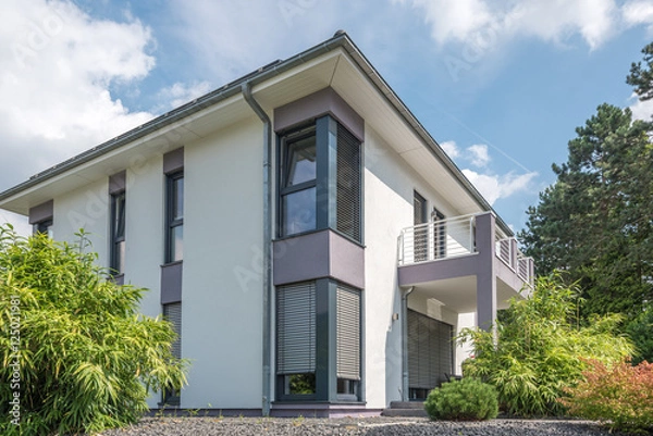 Obraz Modernes Wohngebäude