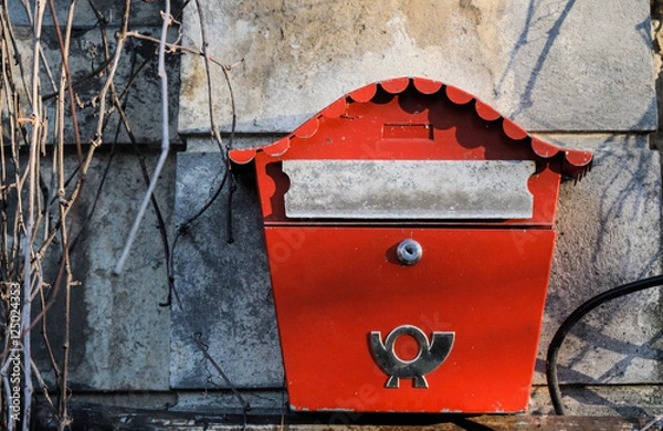 Obraz Red mailbox