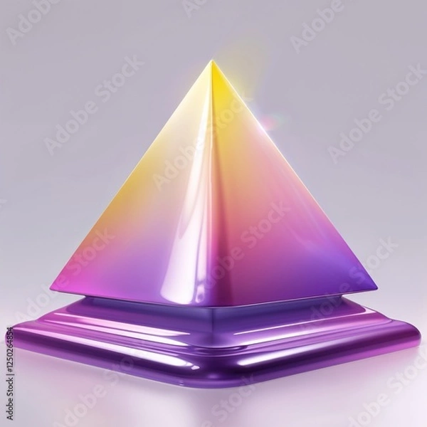 Fototapeta abstract triangle background