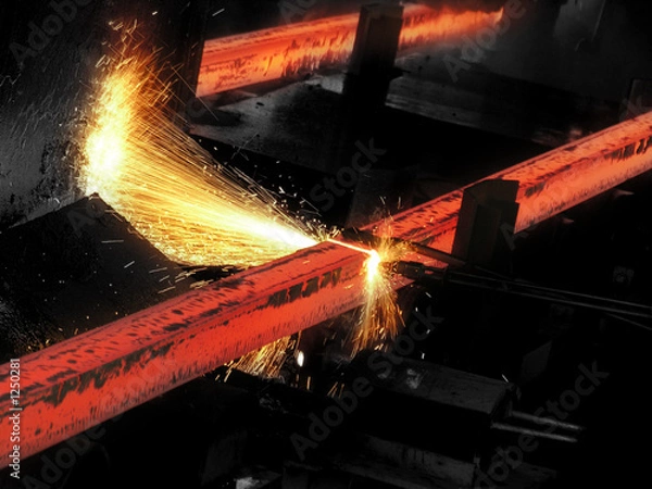 Obraz steel plant, factory, industry