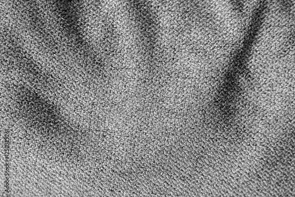 Obraz rough grey fabric texture