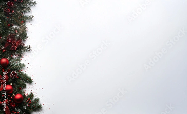 Obraz christmas tree and decorations