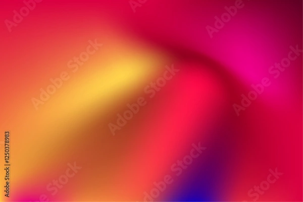 Fototapeta Vivid blurred colorful abstract gradient background