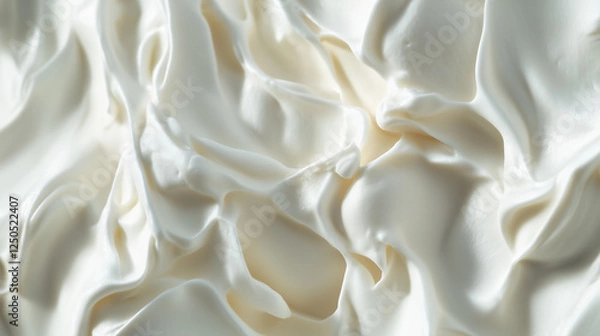 Obraz Whipping cream background