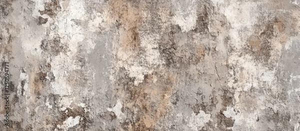 Fototapeta Abstract textured background of weathered wood bark showcasing intricate patterns in neutral tones of grey and brown