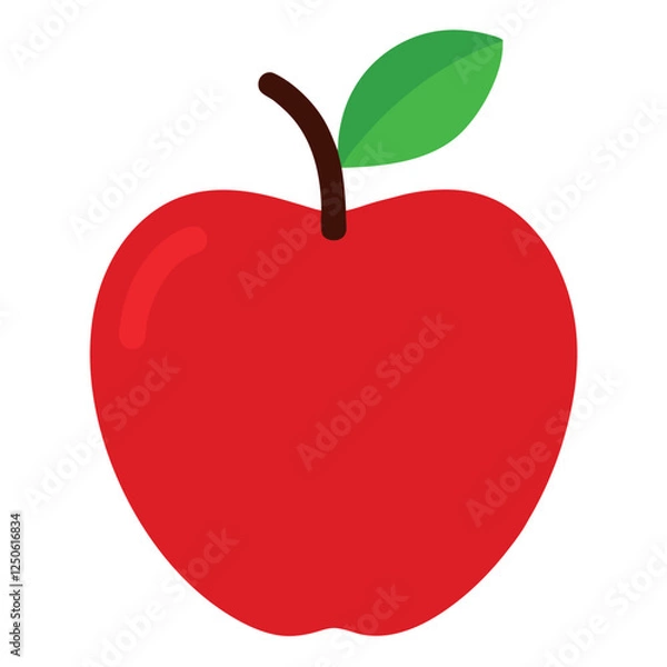 Fototapeta apple-on-white-background.eps