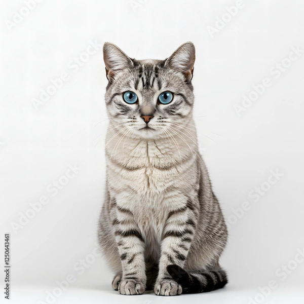 Fototapeta Cat Vector design with a white background	