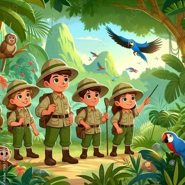 Fototapeta Safari inspired Styles