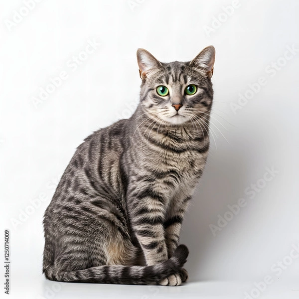Fototapeta Cat Vector design with a white background	