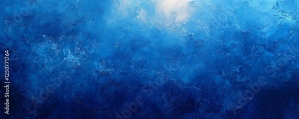 Obraz Abstract Blue Background, Generative AI