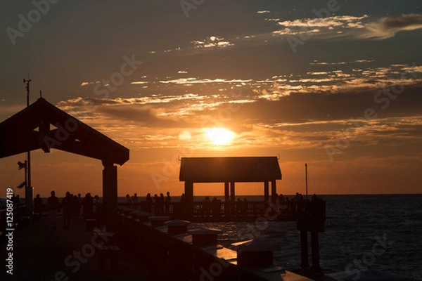 Fototapeta Sunset Beach