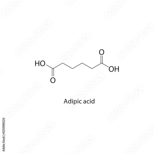 Fototapeta 1-Allylcyclohexene skeletal structure.Cycloalkene compound schematic illustration. Simple diagram, chemical structure.