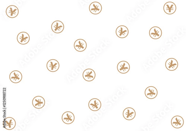 Obraz 円マークの背景