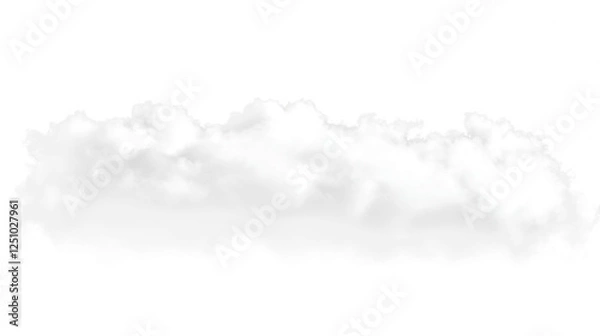 Obraz cloud on transparent background
