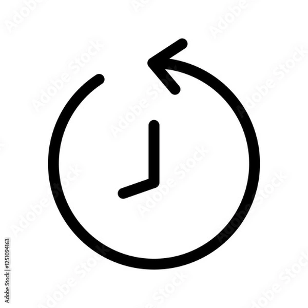 Obraz History Icon Vector Symbol Design Illustration