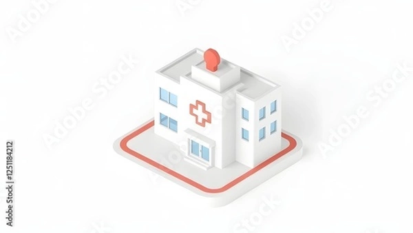 Obraz hospitall mascot