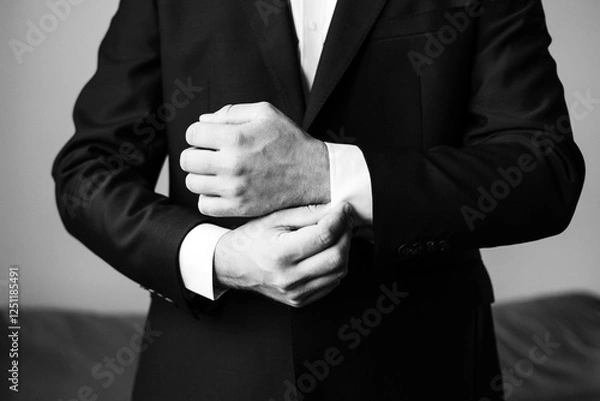 Obraz man in suit