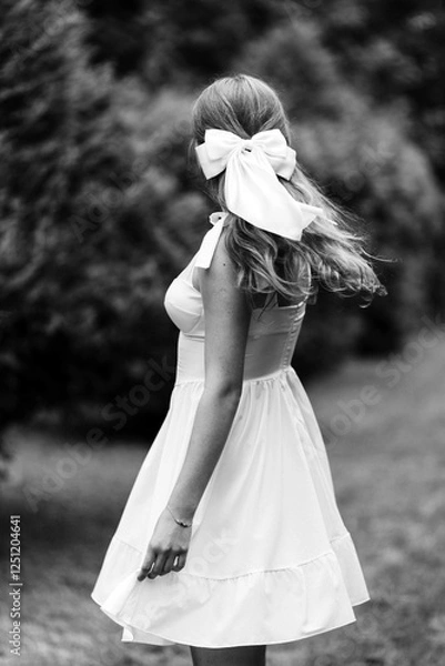 Fototapeta Girl spinning