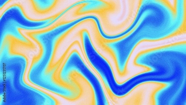 Fototapeta Bright colorful marble liquid abstract background