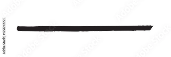 Fototapeta redaction texture png isolated brush line marker highlighter
