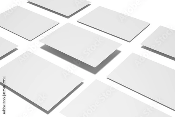 Obraz blank white paper