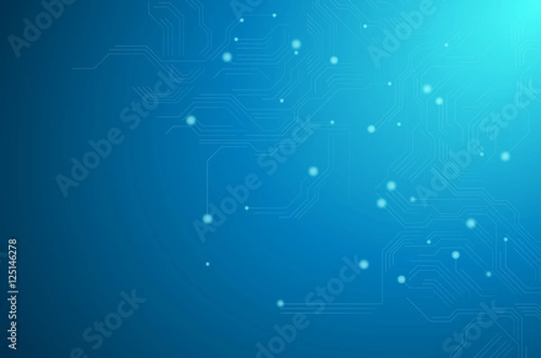 Fototapeta Technological background