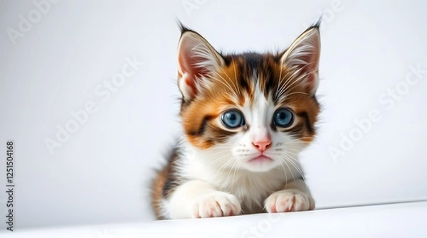 Obraz For an easy-to-understand name for the image, you could use:
Siamese cat on a white background