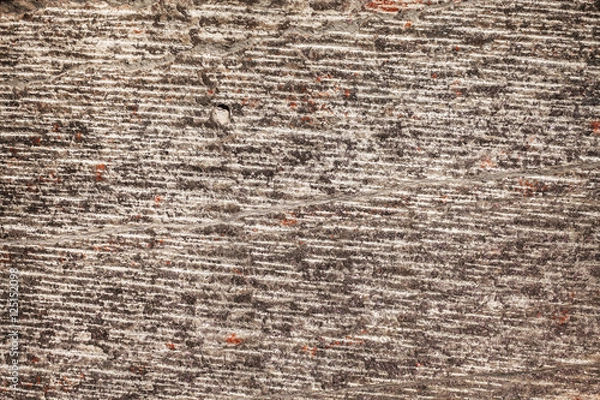 Fototapeta Underground multicolor fragment of wall in potassium salt mine w