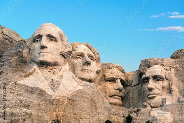 Fototapeta Mount Rushmore Closeup