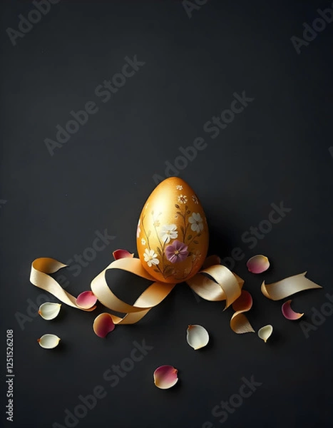 Obraz Spring Easter Background Wallpaper Minimalistic v11