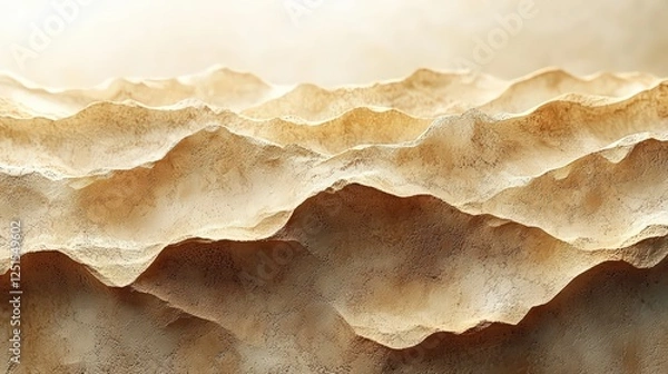 Fototapeta Seamless Gradient in Sandy Beige with Minimal Texture for a Soft, Modern Backdrop