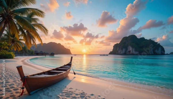 Obraz Tropical Beach Paradise