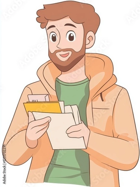 Fototapeta AI-powered voice assistant recommending the best deals for an online shopper