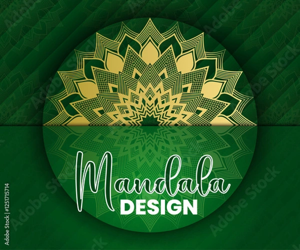 Fototapeta creative mandala design
