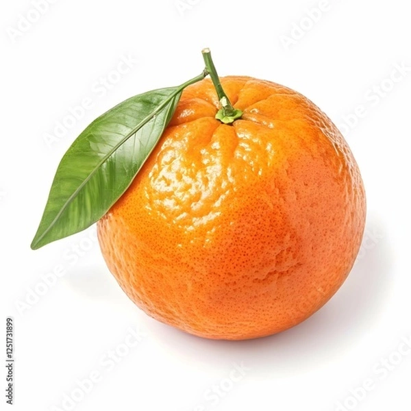 Obraz Orange fruit isolated on a white background.