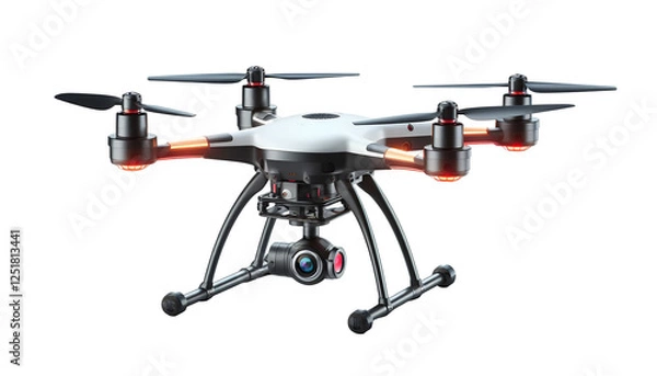 Fototapeta drone isolated on white
