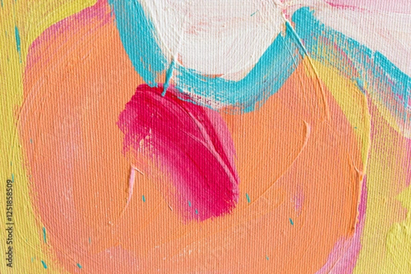 Obraz Detail of the Painting as a Background