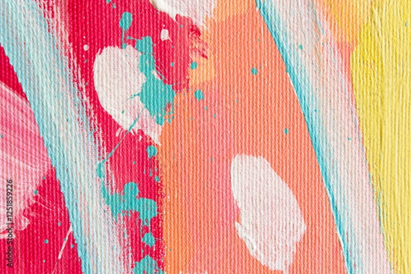 Fototapeta Detail of the Painting as a Background